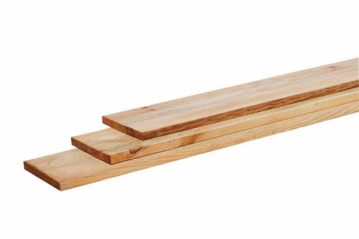 <BIG> <B> Planche rabot&eacute;e en pin 1,5 x 14,0 x 500 cm. </B> </BIG>