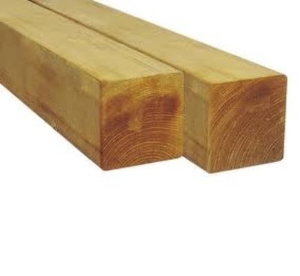 <BIG> <B> Poteau en &eacute;pic&eacute;a d'Europe centrale 12 x 12 x 400 cm, sans t&ecirc;te diamant&eacute;e. </B> </BIG>
