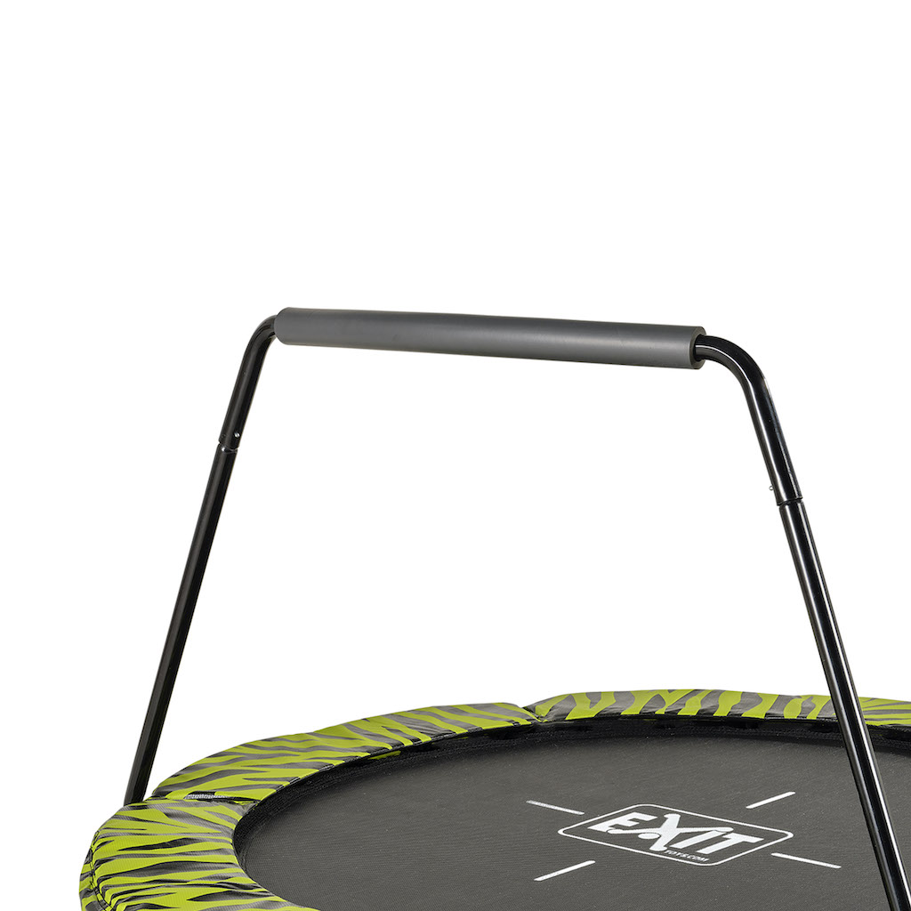 EXIT Tiggy junior trampoline met beugel Â—- zwart/groen
