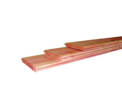 <BIG> <B> Planche de toit rabot&eacute;e Douglas 1,6 x 11,6 x 400 cm, non trait&eacute;e. </B> </BIG>