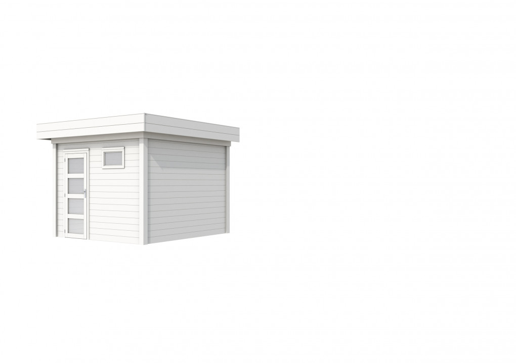 Maisons de jardin | feu | Topvision Traquet motteux, 300 x 300 cm | pulv&eacute;ris&eacute; blanc