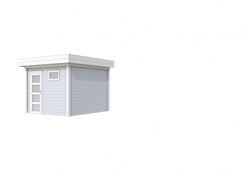Maisons de jardin | feu | Topvision Traquet motteux, 300 x 300 cm | murs gris clair | blanc de base