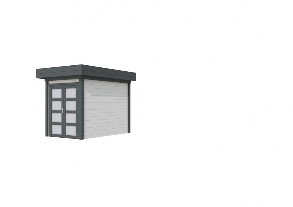 Maisons de jardin | feu | Topvision Hirondelle, 200 x 300 cm | murs blancs | anthracite de base