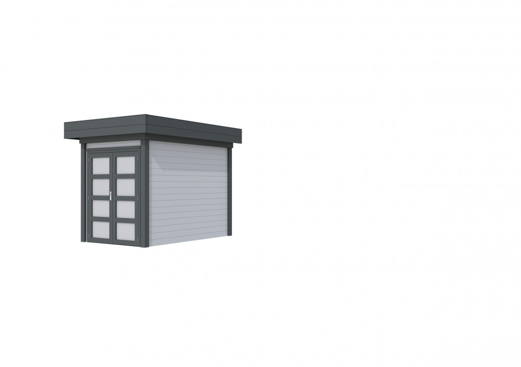 Maisons de jardin | feu | Topvision Hirondelle, 200 x 300 cm | murs gris clair | anthracite de base