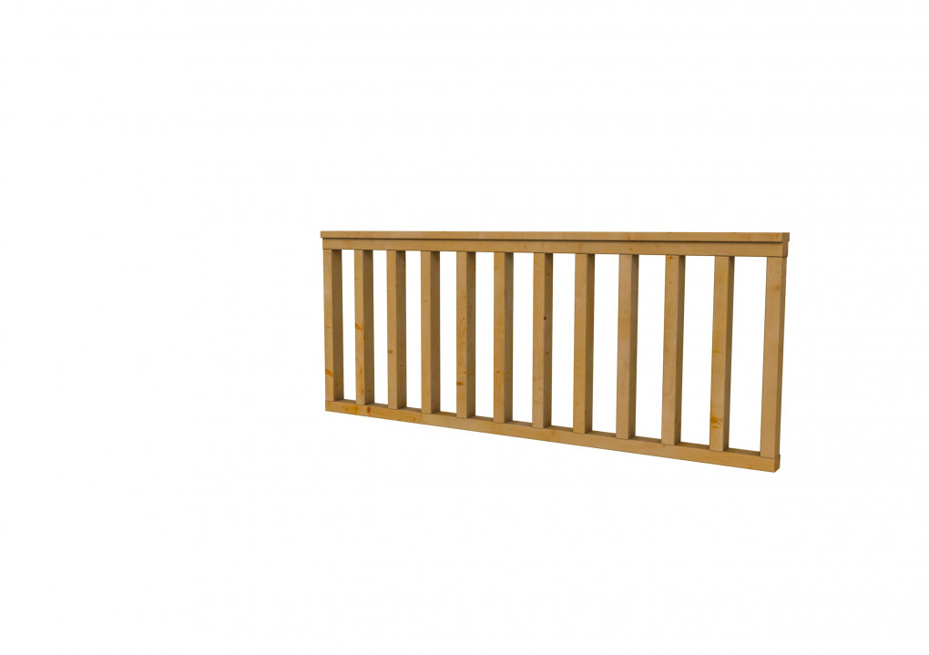 Cl&ocirc;tures | Douglas | Cl&ocirc;ture droite | type A | 178,5 x 73 cm | Plan&eacute; | vert impr&eacute;gn&eacute; |