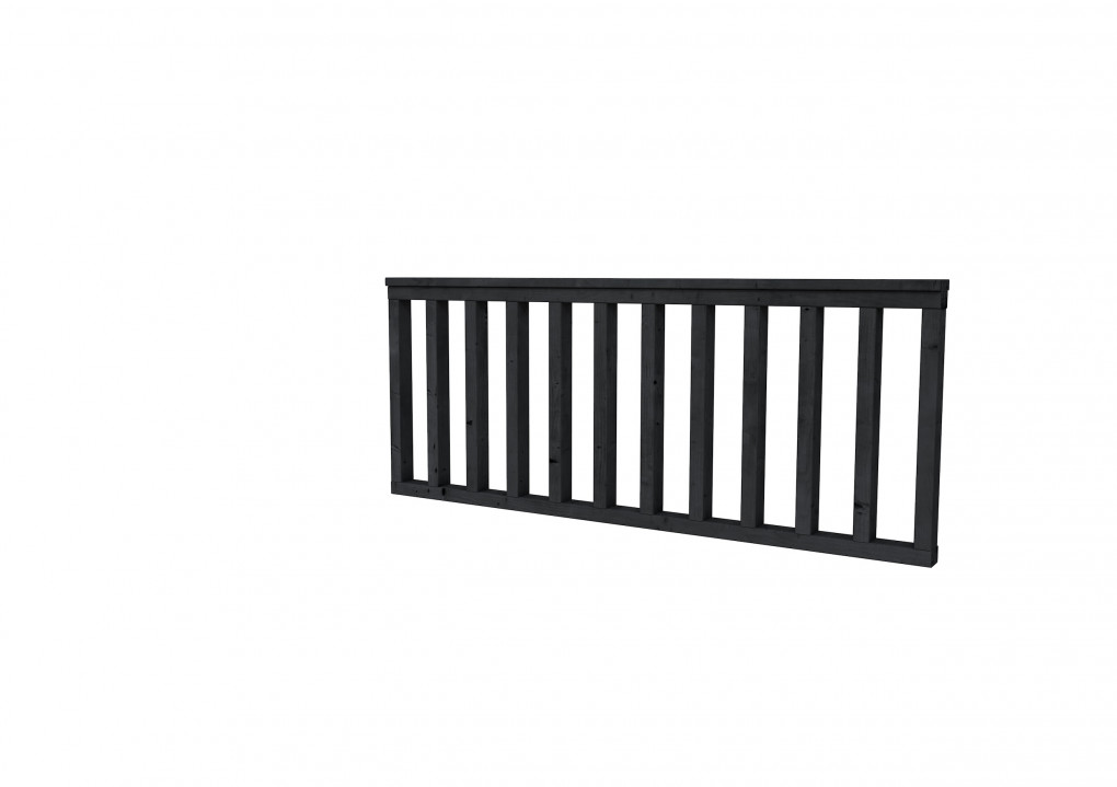 Cl&ocirc;tures | Douglas | Cl&ocirc;ture droite | type A | 178,5 x 73 cm | Plan&eacute; | impr&eacute;gn&eacute; noir |