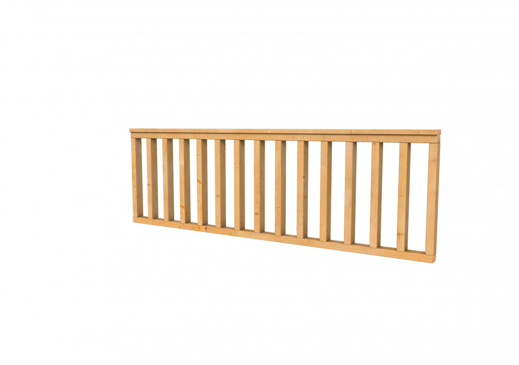 Cl&ocirc;tures | Douglas | Cl&ocirc;ture droite | type B | 228,5 x 73 cm | Plan&eacute; | non trait&eacute; |