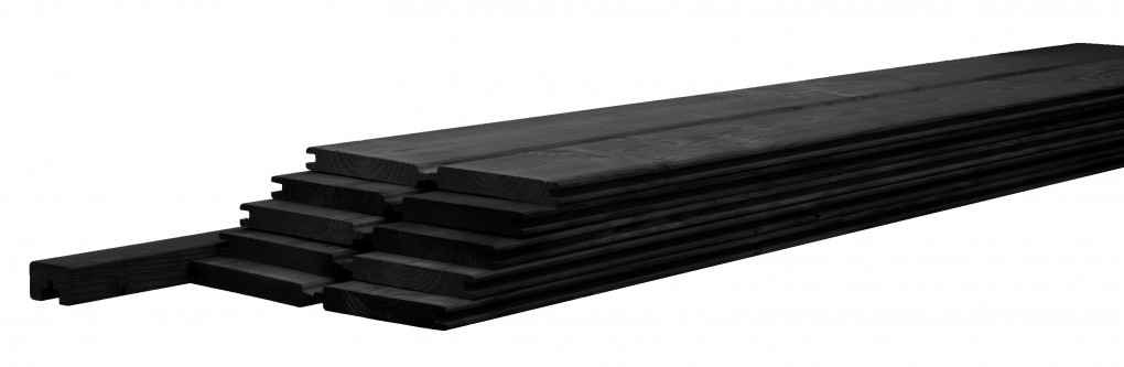 Paravent Betowood | Douglas | rabot&eacute; | Horizontale | Capuchon 187 x 224 cm | tremp&eacute;