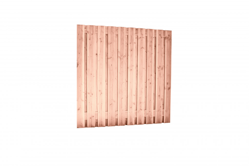 &Eacute;cran d'&eacute;tag&egrave;re | Douglas | Planifi&eacute;| 21 planches de 16 mm | 180 x 180 cm | Verticale | non trait&eacute;