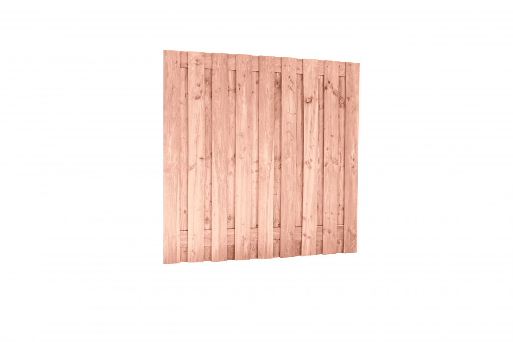 &Eacute;cran d'&eacute;tag&egrave;re | Douglas | Finement sci&eacute;| 19 planches de 15 mm | 180 x 180 cm | verticale| non trait&eacute;