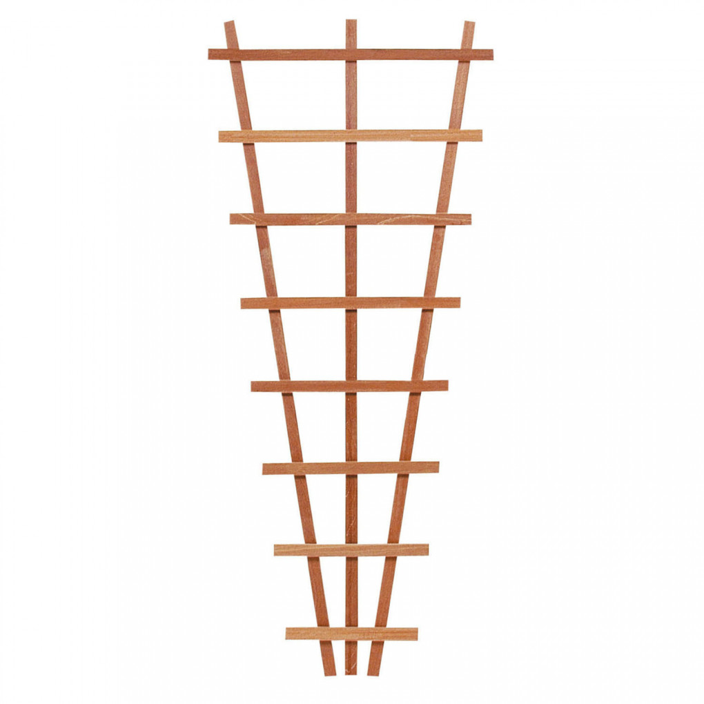 Treillis | Bois franc| Plan&eacute; | Treillis en V 30-65 x 150 cm | non trait&eacute;