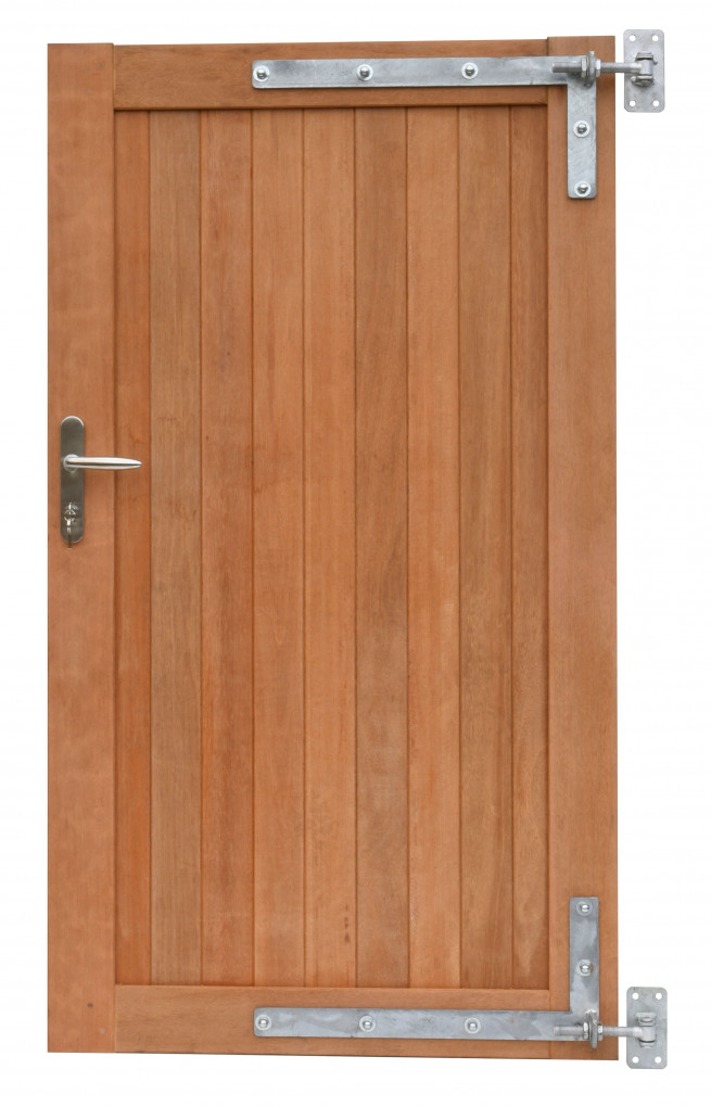 Ports | Bois dur |100 x 180 cm | Porte d'entr&eacute;e simple | verticale | incl. p&acirc;te | Plan&eacute; | Non trait&eacute; |