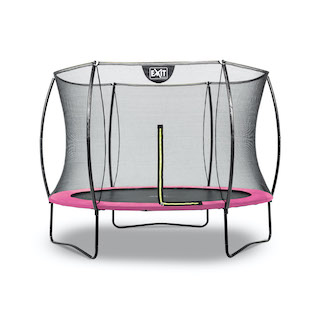 Trampoline EXIT Silhouette Ø244cm - rose