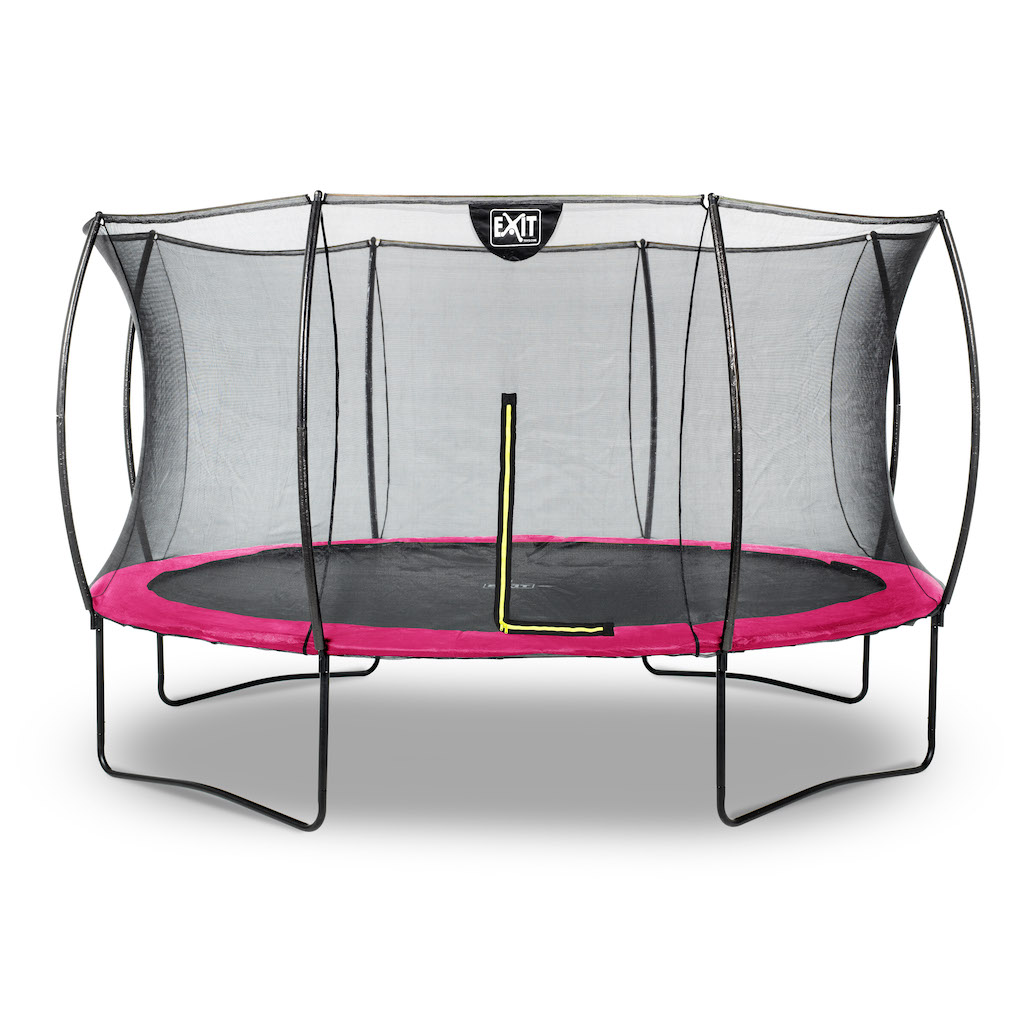 EXIT Silhouette trampoline diamètre 366cm - rose