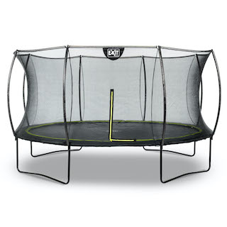 Trampoline EXIT Silhouette ø427cm - noir