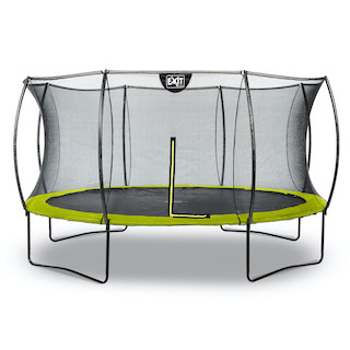 Trampoline EXIT Silhouette ø427cm - vert