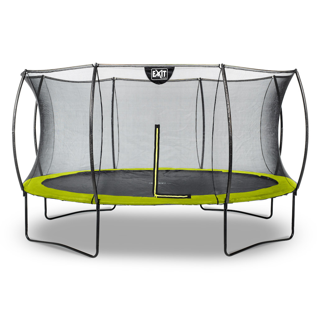 EXIT Silhouette trampoline diamètre 427cm - vert