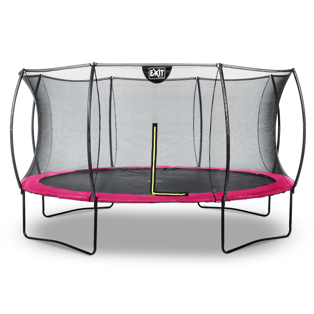 EXIT Silhouette trampoline diamètre 427cm - rose