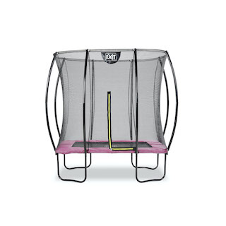 Trampoline EXIT Silhouette 153x214cm - rose
