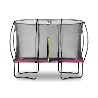 Trampoline EXIT Silhouette 214x305cm - rose