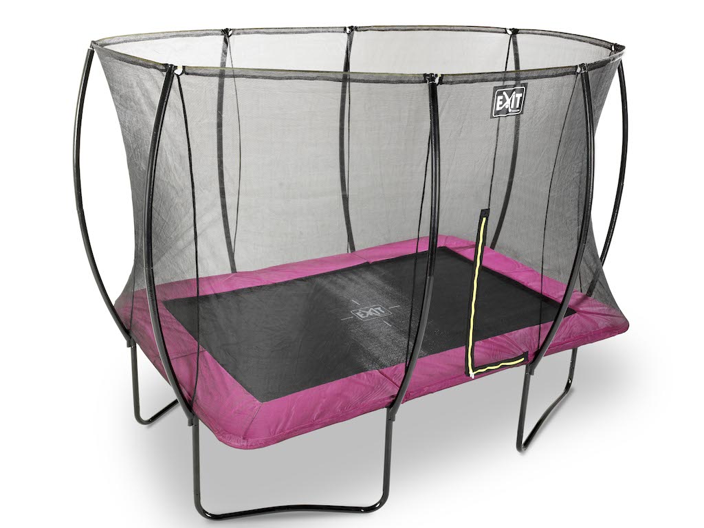EXIT Silhouette trampoline 214x305cm - rose