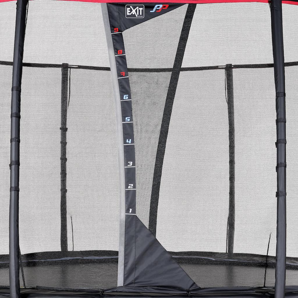 EXIT PeakPro trampoline diameter 366cm - zwart