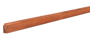 <BIG> <B> Profil&eacute; inf&eacute;rieur en bois dur pour cabanes en rondins, 300 cm </B> </BIG>