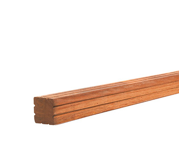 <BIG> <B> M&acirc;t en bois dur AZ rabot&eacute;, pointu 6,5 x 6,5 x 275 cm. </B> </BIG>