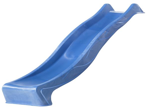 Toboggan 120cm bleu de hauteur