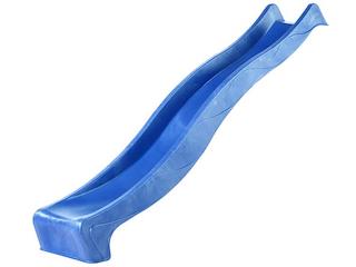 Toboggan 150cm bleu de hauteur
