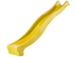 E-woodproducts glijbaan 150cm hoog geel