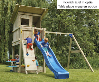 Air de jeux  combinaisson avec toboggan 1770