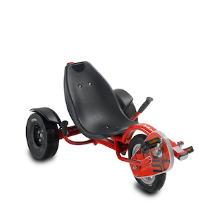 EXIT Triker Pro 50 Tricycle rouge Enfants Entra&icirc;nement avant Allong&eacute;
