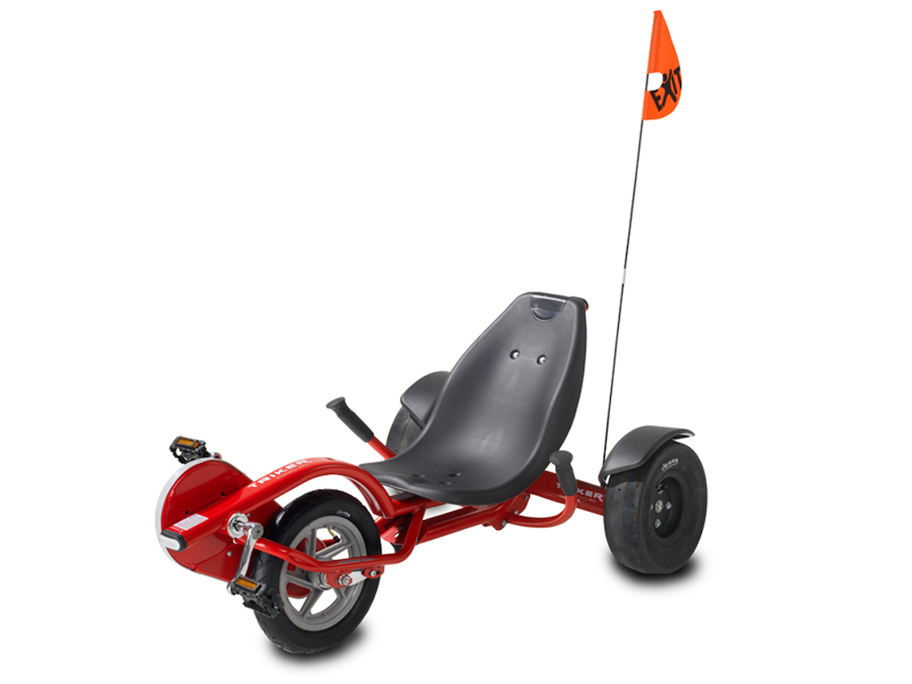 EXIT Triker Pro 50 Red driewieler Kinderen Vooraandrijving Liggend