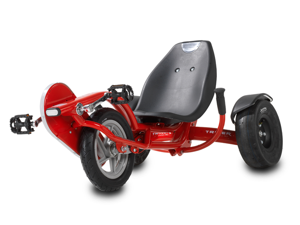 Tricycle EXIT Triker Pro 50 Rouge Enfants Traction avant Inclinable