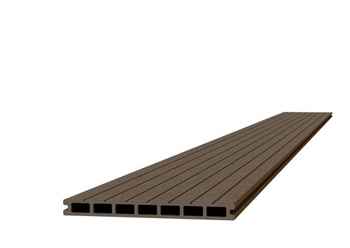 <BIG> <B> Platelage composite 2,3 x 25,0 x 300 cm, marron. </B> </BIG>
