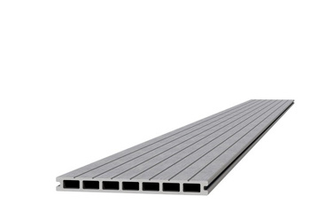 <BIG> <B> Platelage composite 2,3 x 25,0 x 300 cm, gris clair. </B> </BIG>