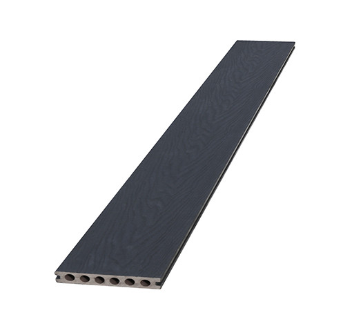 <BIG> <B> Texture composite du pont en bois composite + co-extrusion 2,3 x 14,5 x 420 cm, noir. </B> </BIG>