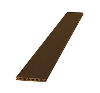 <BIG><B>Composiet dekdeel houtstructuur + co-extrusie 2,3 x 14,5 x 420 cm, bruin.</B></BIG>