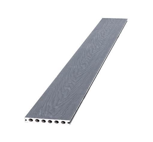 <BIG> <B> Structure en bois composite pour terrasse + co-extrusion 2,3 x 14,5 x 420 cm, gris. </B> </BIG>