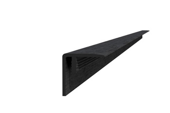 <BIG> <B> Profil&eacute; d'angle / plinthe en aluminium 4 x 4 x 300 cm, anthracite. </B> </BIG>