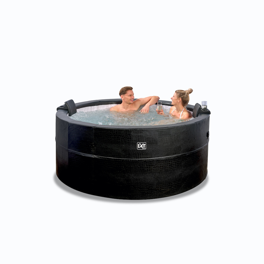 EXIT appui-t&ecirc;te et porte-gobelet: ensemble pour spa Leather Premium