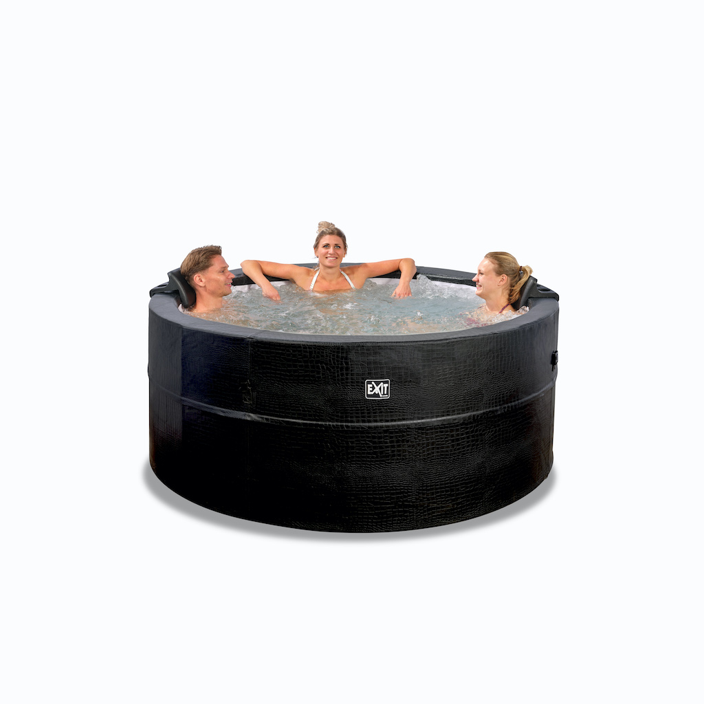 EXIT appui-t&ecirc;te et porte-gobelet: ensemble pour spa Leather Premium