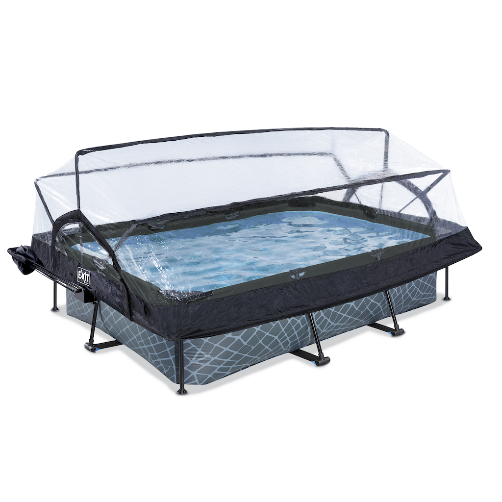 EXIT Stone pool 300x200x65cm avec couvercle