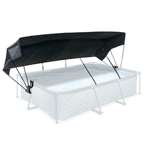 Toile d'ombrage de piscine EXIT 300x200cm
