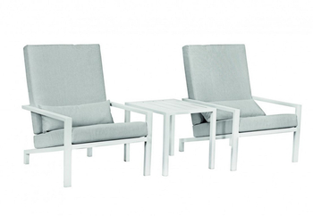 <BIG><B>Ensemble de balcon Fremont blanc</B></BIG>