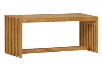 <BIG><B> Ensemble de salon en teck Banc lat&eacute;ral Riverside (110 x 35 x 45,5 cm)</B></BIG>