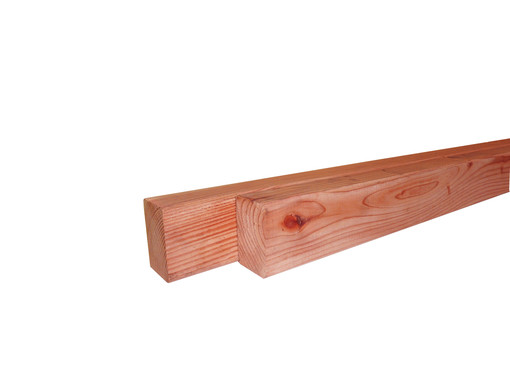 <BIG> <B> Ligne Douglas finement sci&eacute;e 4,5 x 7,5 x 400 cm, non trait&eacute;e. </B> </BIG>