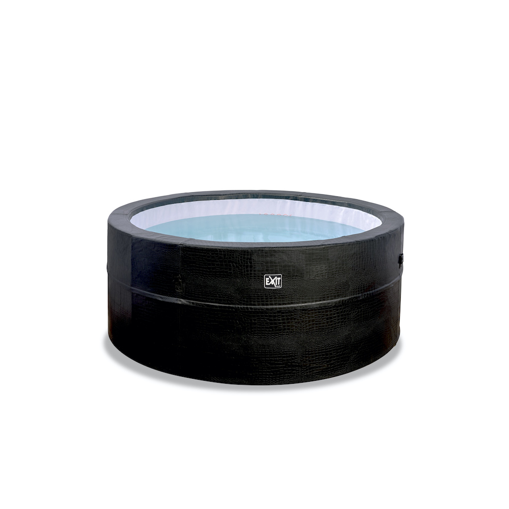 EXIT Leather Premium spa ø184x73cm - noir
