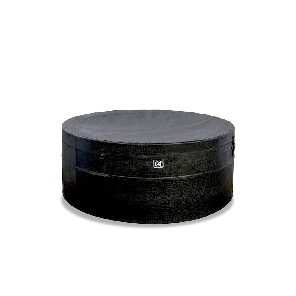 EXIT Leather Premium spa ø184x73cm - noir